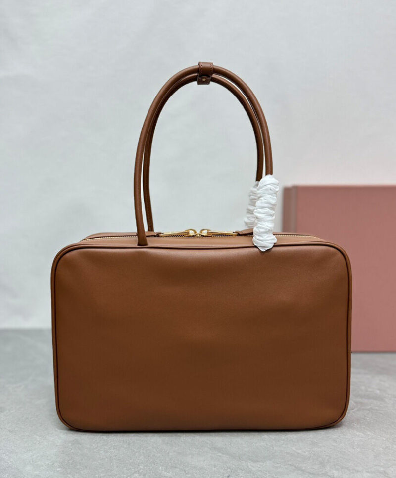 Miumiu Leather Top-handle Bag 5BB117